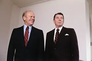 Ronald Reagan and Gerald Ford