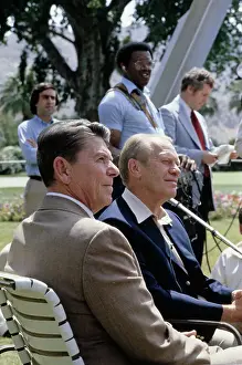 Ronald Reagan And Gerald Ford