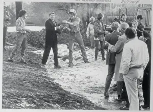 Fort Wayne Prints: Ronald Reagan Helping at Damage Sight