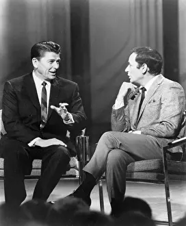 Ronald Reagan and Joey Bishop