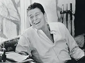 Ronald Reagan Laughing