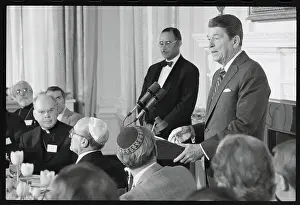 Ronald Reagan at a Luncheon