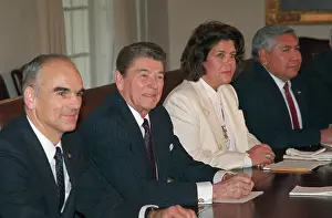 Ronald Reagan Meeting with Native American Leaders