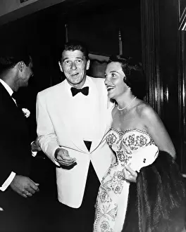 Stole Prints: Ronald Reagan And Nancy Davis