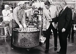 Ronald Reagan at Ogden Welfare Cannery
