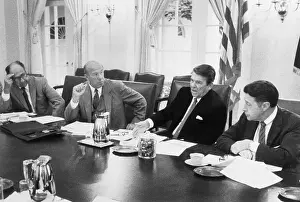 Ronald Reagan and Policy Advisors