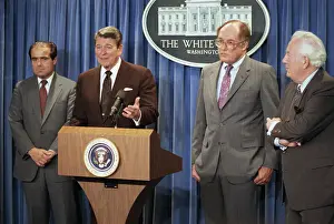 Ronald Reagan with other Political leaders