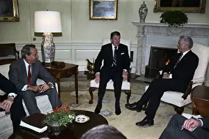 Ronald Reagan, Robert Byrd, and Robert Dole