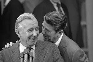 Whispering Prints: Ronald Reagan Speaking with Donald Reagan