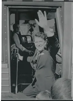 Orangeburg Prints: Ronald Reagan Waving