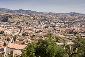 Roof Tile Prints: Rooftops of city of Sucre