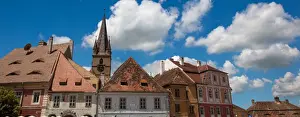 Transylvania Prints: Rooftops of Sibiu