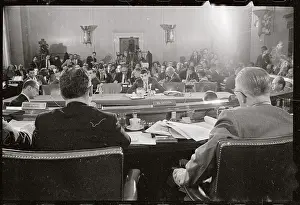 Back Room View at Ralph Nader Senate Hearing