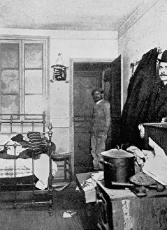Treachery Prints: Room of Vincenzo Perugia, Thief of Mona Lisa