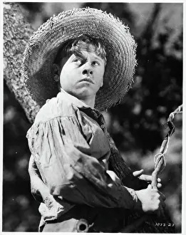 Lac0020 Prints: Rooney As Huckleberry Finn