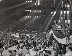 Podium Prints: Roosevelt Addressing Convention