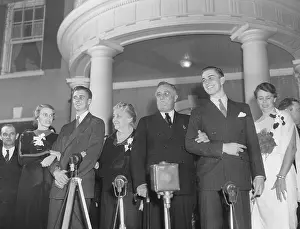 Hyde Park Prints: Roosevelt Family on Election Night