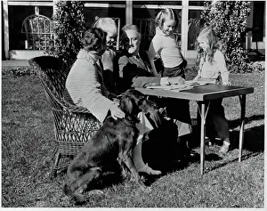 Grandmother Prints: Roosevelt Family at Hyde Park Estate