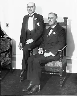 Governor Prints: Roosevelt and Lieutenant Governor Lehman