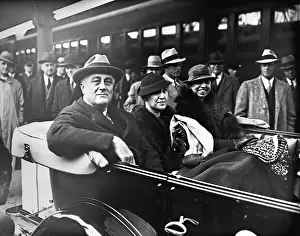 Secretary Prints: Roosevelt Returns to Washington