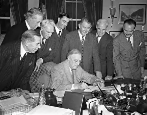 Roosevelt Signs Lend-Lease Extension