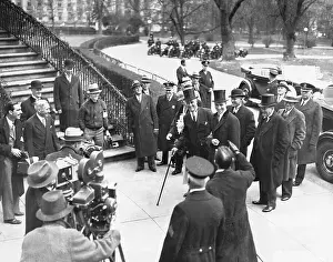Stairway Prints: Roosevelts Arrive at White House