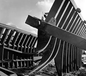 Raymond Kleboe Prints: A root rake, a piece of agricultural machinery used in groundnut farming