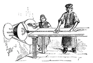 Rolled Up Prints: Rope Tobacco