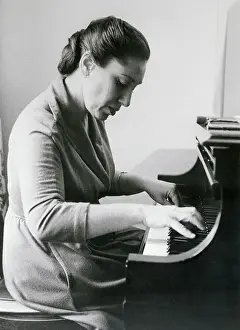 Rosalyn Tureck Playing Piano