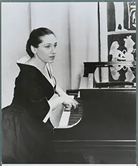 Rosalyn Turek Playing Piano