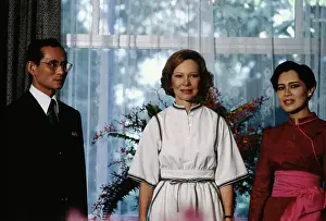 Rosalynn Carter, King Bhumibol And Queen Sirikit Of Thailand
