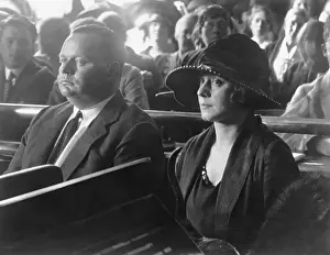 Worry Prints: Roscoe Fatty Arbuckle and his Wife Doris