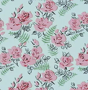 Floral Pattern Art Gallery: Rose Floral Pattern