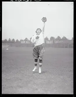 Rose Thiede Playing Shortstop