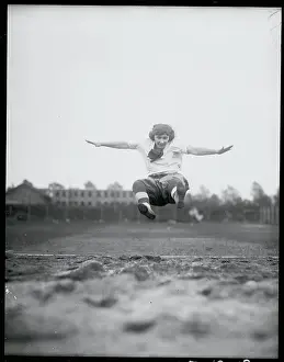 Rose Thiede in Running Broad Jump