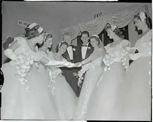 Rose Tournament Queen at Her Wedding Ceremony