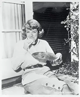 Hungry Prints: Rosemary Clooney Eating a Hot Dog