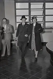 Rosemary Kennedy Being Escorted by Edward Moore