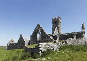 Monasteries Prints: Ross Abbey near Headford, County Galway, Connacht, Republic of Ireland, Europe