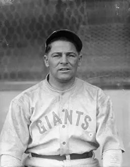 San Antonio Prints: Ross Young Posing in Giants Uniform