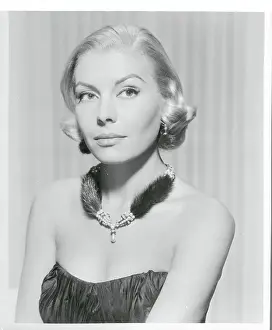 Mink Prints: Rossana Rory Wearing Mink Earrings and Pendant