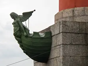 Rostral column, St Petersburg, Russia