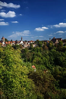 Images Dated 19th September 2010: Rothenburg landscape