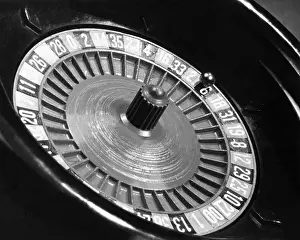 Casino Prints: Roulette Wheel