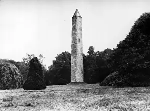 Ireland Black Prints: Round Tower