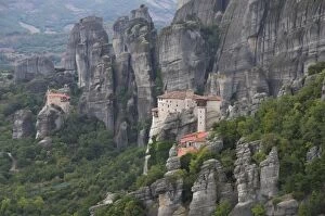 Images Dated 22nd September 2015: Roussanou Monastery-Meteora-Kalambaka-Greece