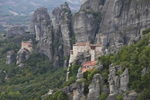 Images Dated 22nd September 2015: Roussanou Monastery-Meteora-Kalambaka-Greece