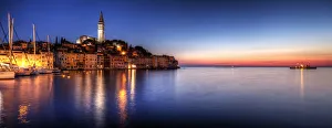 Images Dated 28th April 2016: Rovinj Blue Hour Sunset / Istria, Croatia