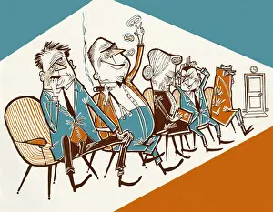 Mental Illness Prints: Rowdy Crowd