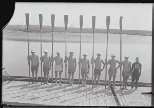 Similarity Prints: Rowers Holding up Oars
